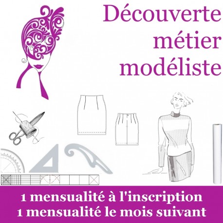 Stage découverte 20h00 modélisme et couture 