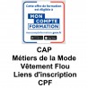 CAP Métiers de la Mode Vêtement Flou (CPF)