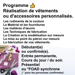 Carnet de 10 heures / Stage intesif ou 1 mois de cours